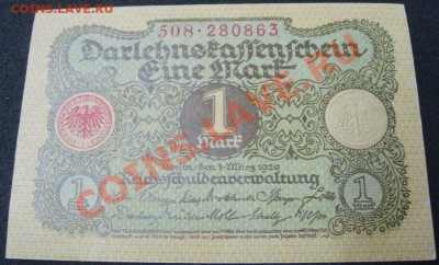ГЕРМАНИЯ,1 МАРКА 1920 г(отличная )!!до 22.11.2013 - S6000401.JPG