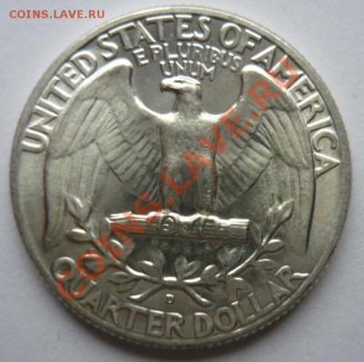 США 25 центов 1964г D.До 27.11. 22.00 мск - P1090330.JPG