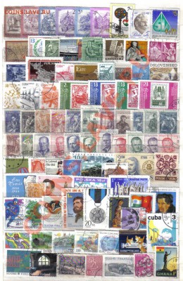 Марки мира 500шт до 24.11 22.00мск - Марки мира 500шт-4