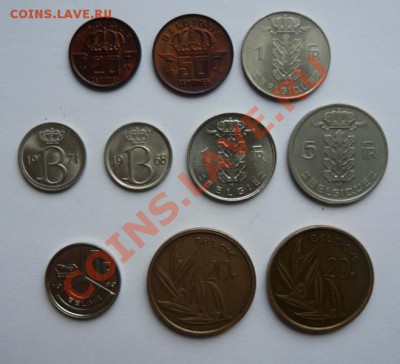Бельгия.20сант-20фр.1959-1989гг.До 27.11 22.00 мск - P1090253.JPG