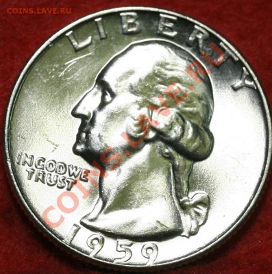 США 25 центов Вашингтон 1959, серебро, до 27.11.13г 22-30мск - 1959_01.JPG