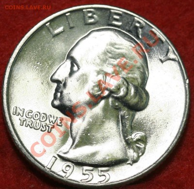 США 25 центов Вашингтон 1955, серебро, до 27.11.13г 22-30мск - 1955_01.JPG