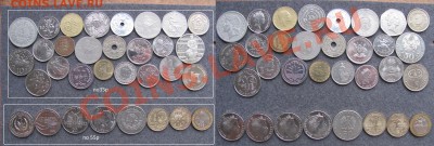 Иностранные монеты.Россыпь,кроны,серебро. От 22.11. - 35р,55р