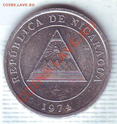 Никарагуа.5 Сентаво.1974.Пирамида. до 28.11 - 19740027.JPG