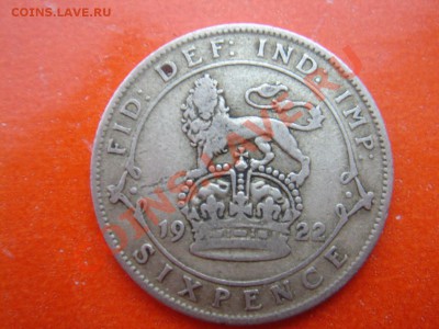 Великобритания: Ag-500 6 пенсов 1922 Георг 5 до 27.11 22- - 6 пенсов 1922-1.JPG
