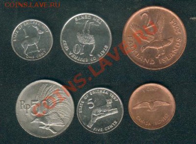 Животные на монетах. №1. Окончание 25 ноября - Fauna31