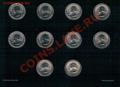 США НАБОР КВОТЕРОВ 2010 НАЦ.ПАРКИ ДО 28.11 В 22Ч (7187) - 4-сша-кв10