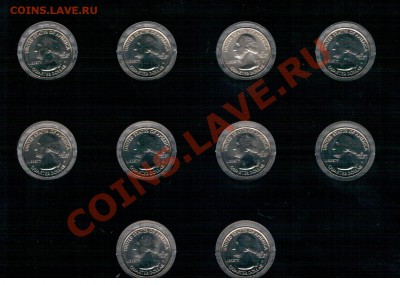 США НАБОР КВОТЕРОВ 2011 НАЦ.ПАРКИ ДО 28.11 В 22Ч (7187) - 4-сша-кв11