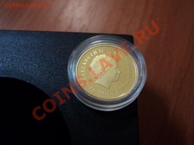 Австралия 15 долларов 2007 Ехидна золото - DSC02974.JPG