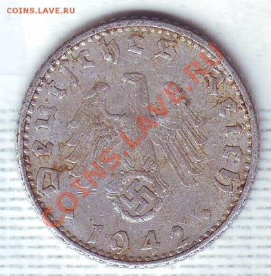 Третий Рейх.50 Пфеннигов.1942.D. до 30.11 - 19420044.JPG