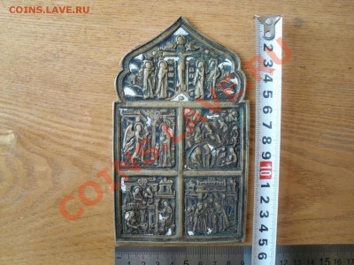 створка складня Двунадесятые праздники, эмаль - SDC10920.JPG