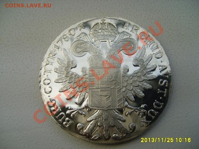 АВСТРИЯ,ТАЛЕР 1780г-РЕСТРАЙК(Ag 0,833,вес 28,07г)!до 27.11 - S6000682.JPG