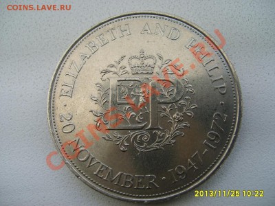 АНГЛИЯ,1 КРОНА 1972г(Елизавета и Филипп)!!до 17.07.2013 - S6000692.JPG