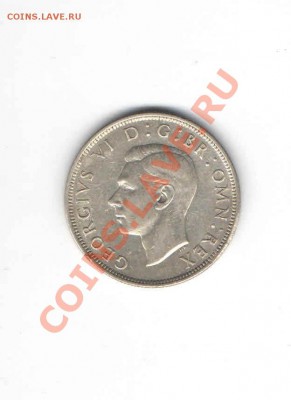 ВЕЛИКОБРИТАНИЯ ПОЛКРОНЫ 1946 ДО 28.11 - 2210