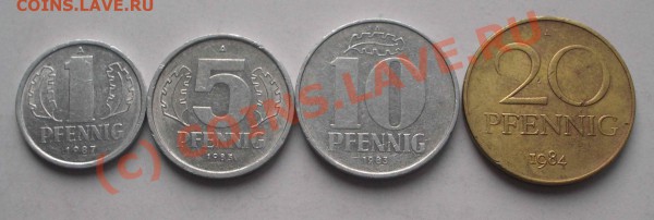 4 монеты ГДР      короткий аук. (окон. 31.01.10 в 21-00 МСК) - 005