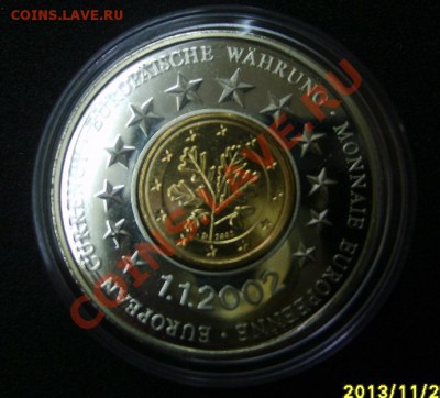 EUROPEAN CURRENCY 1.1.2002 год(в Канаде,пруф)!!до 26.11.2013 - S6000707.JPG