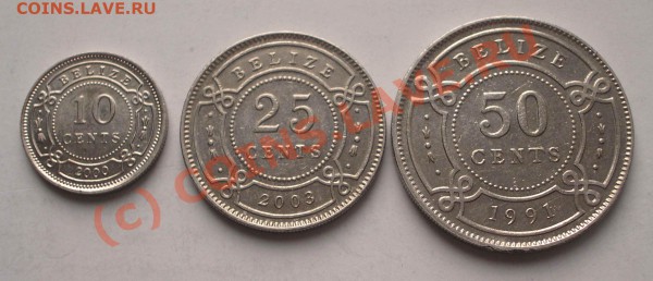 3 монеты Белиза   короткий аук. (окон. 31.01.10 в 21-00 МСК) - 017