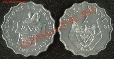 Руанда 2 франка 1970 "ФАО" до 22:00мск 02.12.13 - Руанда 2 франка 1970 (ФАО) (65)