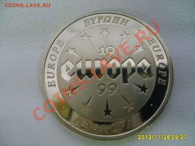 EUROPA,1999г,медаль(отличная,диаметр 40 мм)!!до 27.11.2013 - S6000715.JPG