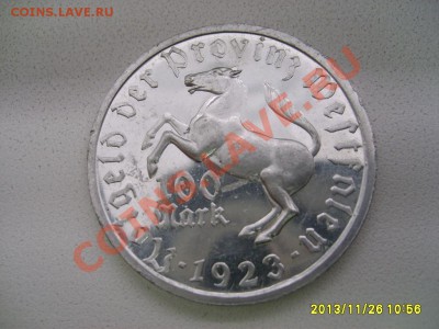 ВЕСТФАЛИЯ,100 МАРОК 1923 г(Алюминий,девушка)!!до 27.11.2013 - S6000730.JPG