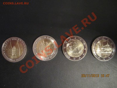 2 евро ФРГ Шлезвиг Бавария,Б-Вюртемберг,Елисейский из роллов - IMG_2319.JPG