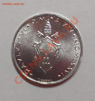 ВАТИКАН 1 ЛИРА 1976 UNC 30.11.13 22-00 МСК - IMAG1612