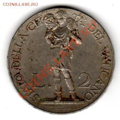 ВАТИКАН 2 ЛИРЫ 1931 С РУБЛЯ до 30.11.13 22-00 МСК - img610