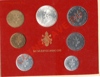 ВАТИКАН годовой набор 1978 UNC до 30.11.13 22-00 МСК - img676