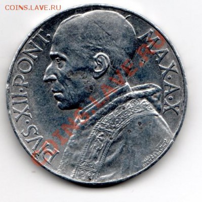 ВАТИКАН 10 ЛИР 1948 С РУБЛЯ до 30.11.13 22-00 МСК - img703
