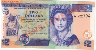 Белиз 2$ 2011 до 02.12 в 22.00мск (7144) - 1-бел1