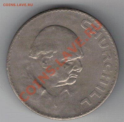 Великобритания крона 1965 Черчилль 02.12 в 22.00мск (5921) - 4-вел65а