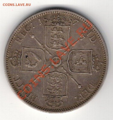 Ag Великобритания флорин 1887 до 02.12 в 22.00мск (7407) - 5-вел-фл1