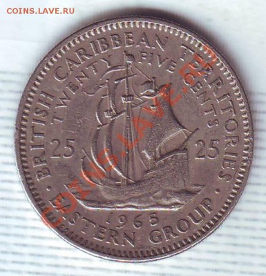 Брит.Кариб.Территории.25 Центов.1965. до 03.12 - 19650054.JPG