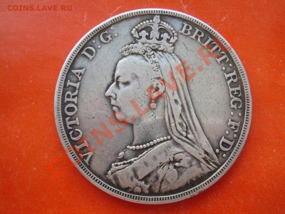 Великобритания: Ag-925 крона 1889 Виктория до 03.12 22 - Крона 1889-2.JPG
