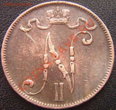 Царская Финляндия_5 пенни 1899. До 28.11_22.02мск - 6988