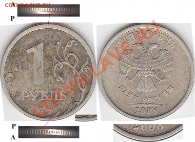 Бракованные монеты - 1 р. 2006 г. (СПМД)_01