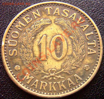 Финляндия_10 марок 1932; до 28.11_22.22мск - 6709