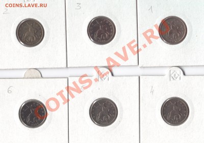 5 копеек 2003г ББ(6 шт.) - 33 001