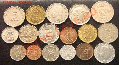 32 разные монеты (смотрите фото и описание). До 29.11_22.00м - 7002