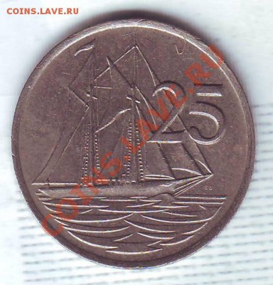 Кайманы.25 Центов.1982.Парусник. до 05.12 - 19820064.JPG
