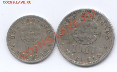 Ангола португальская 2 и 4 макуты 1927,28гг - скан1 355