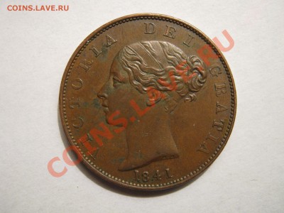 2 пенни 1806 Георг III, 1841 Виктория. Оценка. - 001.JPG