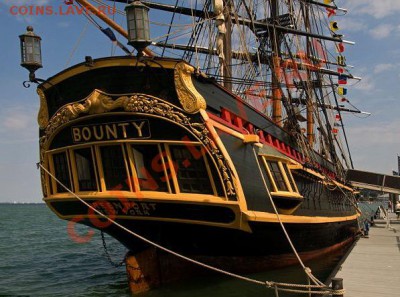 Для съёмок фильма в 1961 году на верфи Smith & Rhuland Shipyard в канадском Луненберге был построен корабль-новодел Bounty. - HMS Bounty