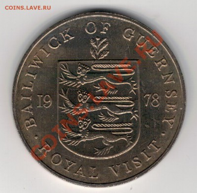 ГЕРНСИ КРОНА 1978 КОРОЛЕВСКИЙ ВИЗИТ 05.12 В 22.00МСК (7401) - 4-герн1