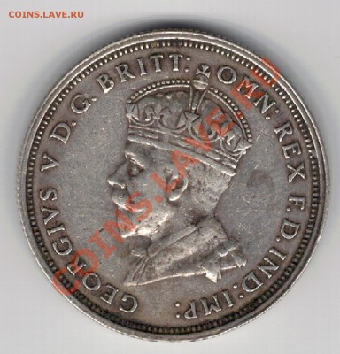 Ag АВСТРАЛИЯ ФЛОРИН 1927 ПАРЛАМЕНТ 05.12 В 22.00МСК (7397) - 5-авс