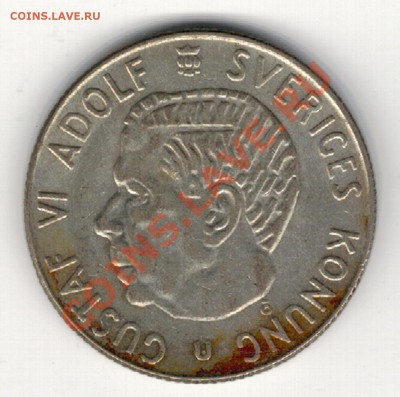 Ag ШВЕЦИЯ КРОНА 1964 ДО 05.12 В 22.00МСК (7431) - 5-шв64