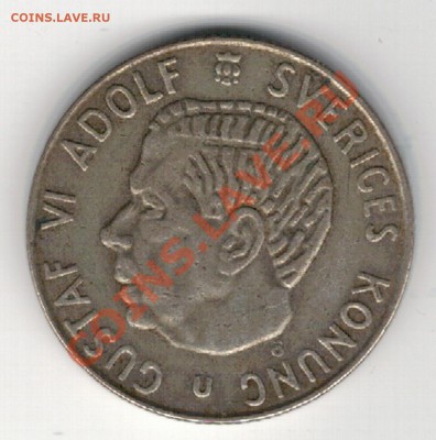 Ag ШВЕЦИЯ КРОНА 1965 ДО 05.12 В 22.00МСК (7431) - 5-шв65