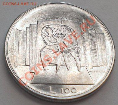 САН МАРИНО 100 ЛИР 1976 UNC до 4.12.13 22-00 МСК - 18