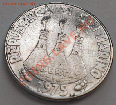 САН МАРИНО 100 ЛИР 1975 до 4.12.13 22-00 МСК - 22