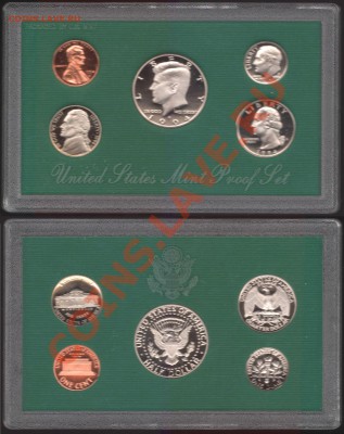 Оф. набор 1994 США пруфф. до 05.12.13 в 22.00 - США1994